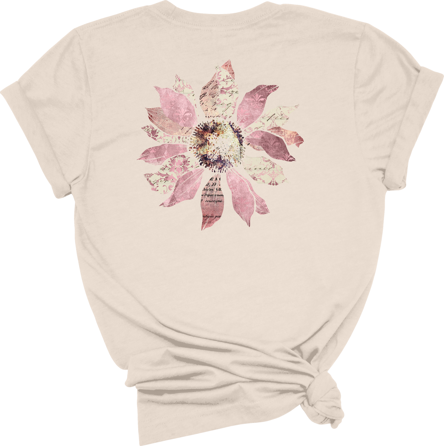 Pink Sunflower Tee