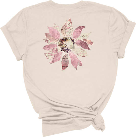 Pink Sunflower Tee