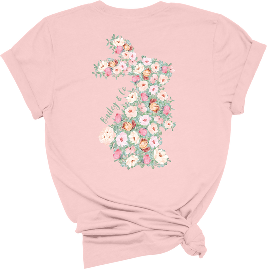 Flower Bunny Tee