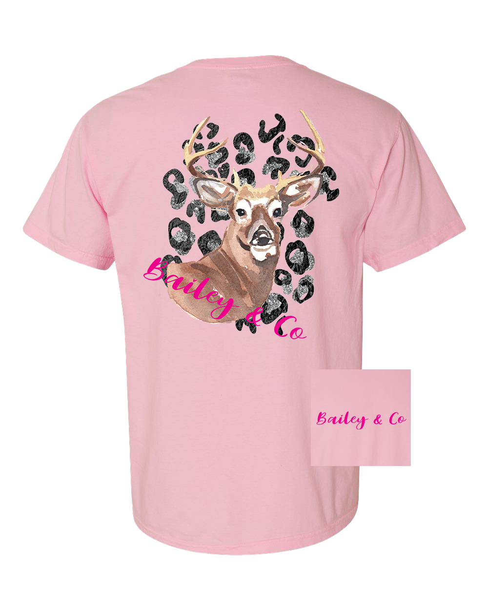 Leopard Buck Tee