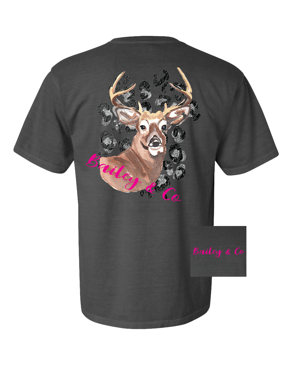 Leopard Buck Tee