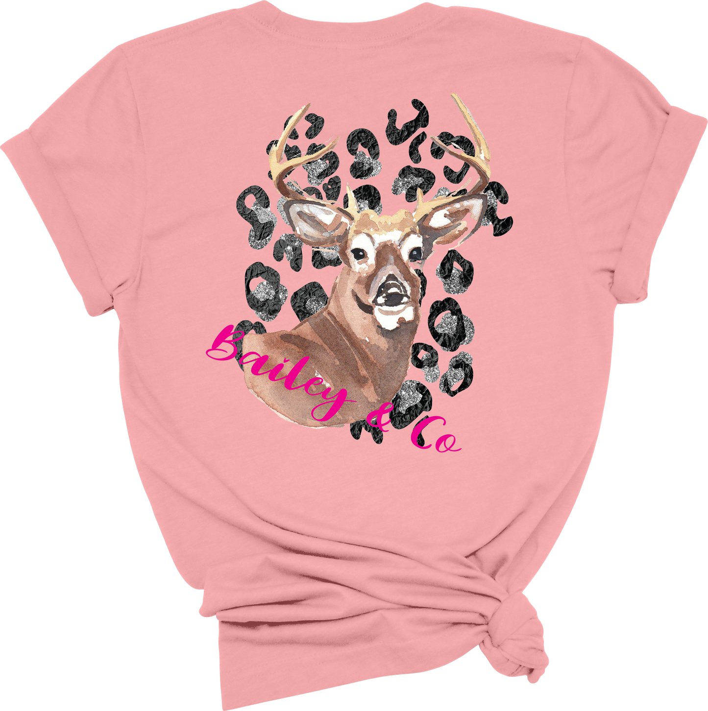 Leopard Deer Tee