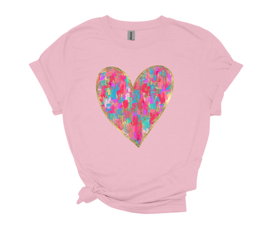 Painted Heart Tee